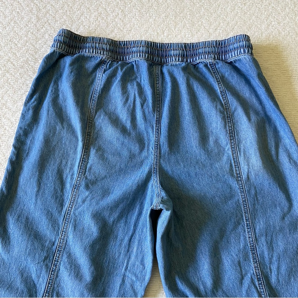 Maurices Wide Leg Pull On High Rise Cropped Jean - Picture 5 of 11
